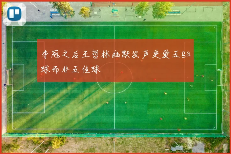夺冠之后王哲林幽默发声更爱五ga球而非五佳球