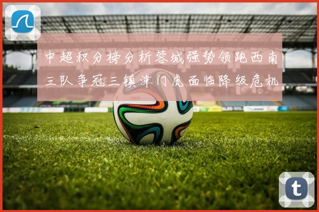 中超积分榜分析蓉城强势领跑西南三队争冠三镇津门虎面临降级危机
